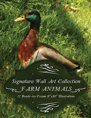 Signature Wall Art Collection Farm Animals