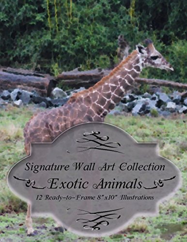 Signature Wall Art Collection Exotic Animals