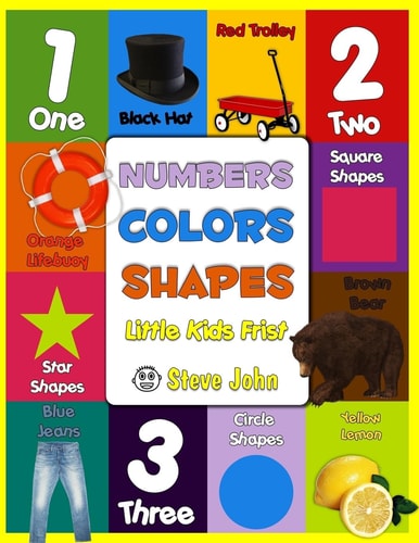 Numbers Colors Shapes Little Kids First