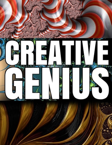 Creative Genius Coloring Book The Adult Coloring Book for Those Who See the World Differently (Quotes and Coloring)