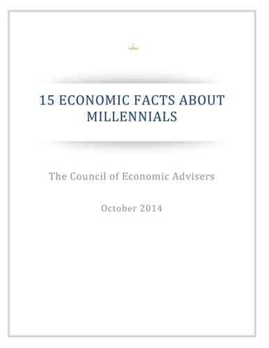 15 Economic Facts About Millennials