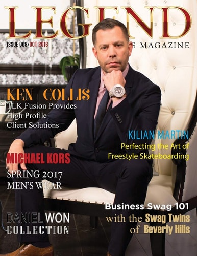 Legend Men's Magazine Daniel Won Fashion 2016