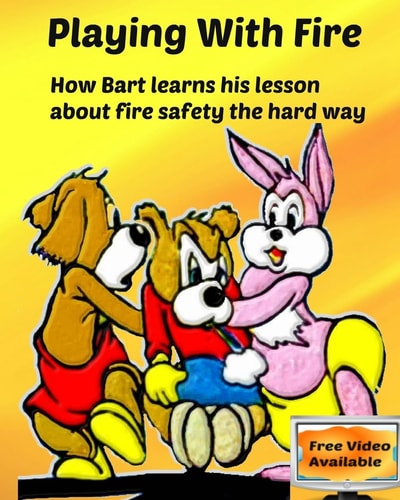 Playing with Fire How Bart Learns His Lesson about Fire Safety the Hard Way