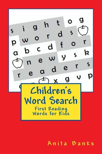 Children's Word Search Sight Words for New Readers