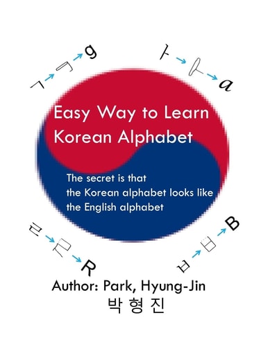 Easy Way to Learn Korean Alphabet The Secret is that the Korean Alphabet Looks Like the English Alphabet