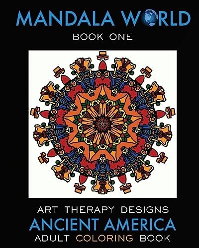 Mandala World Adult Coloring Book
