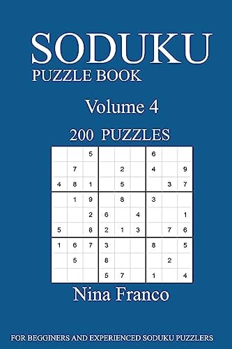 Sudoku Puzzle Book 200 Puzzles