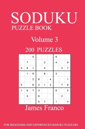Sudoku Puzzle Book 200 Puzzles-Volume 3