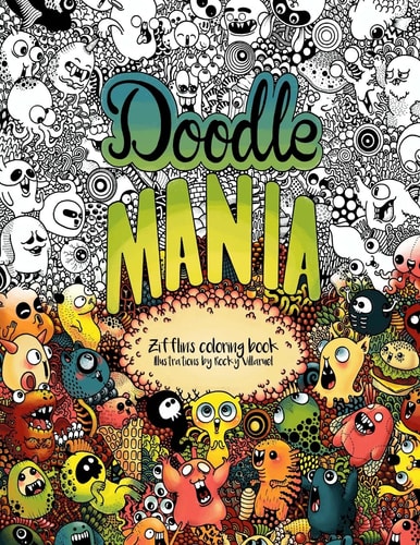 Doodle Mania Zifflin's Coloring Book