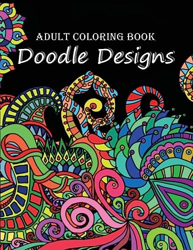 Adult Coloring Book Doodle Designs