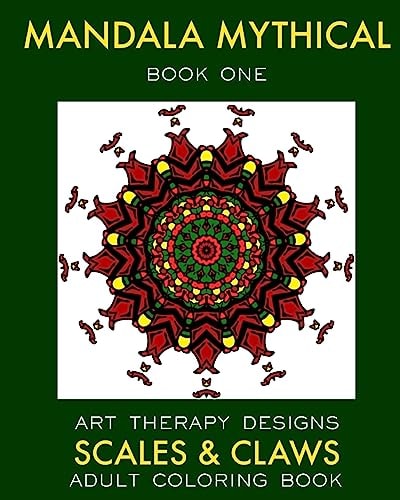 Mandala Mythical: Adult Coloring Book Dragon Fantasies