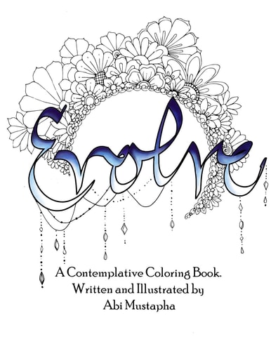 Evolve. A Contemplative Coloring Book
