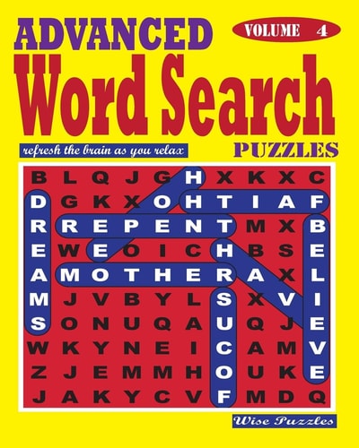 ADVANCED Word Search Puzzles. Vol. 4