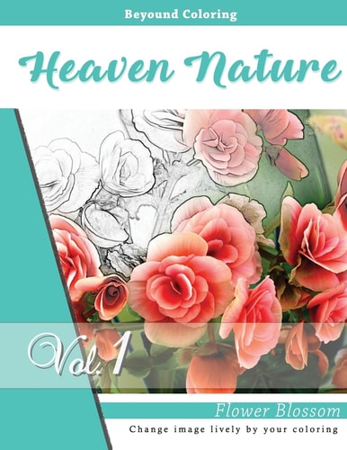 Adult Coloring Book Flower