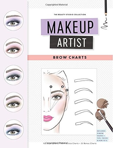 Makeup Artist Brow Charts