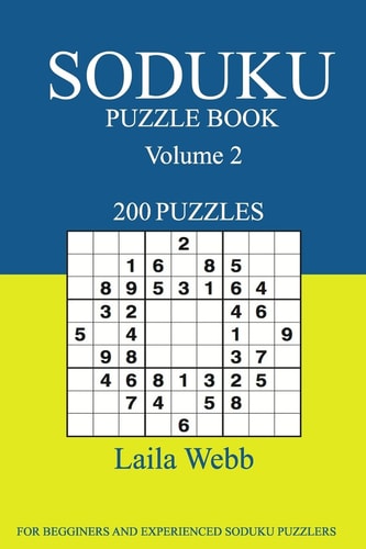 Soduku Puzzle Book [2017 Edition] 200 Puzzles Volume 2