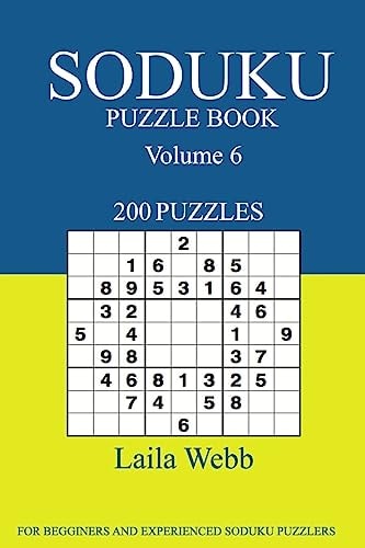 Sudoku Puzzle Book [2017 Edition] 200 Puzzles Volume 6