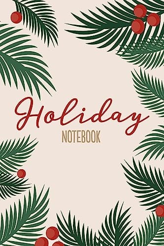 Holiday Notebook Festive Evergreen