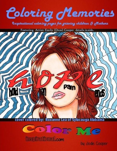 Coloring Memories Loss of Loved Ones Inspirational Pages