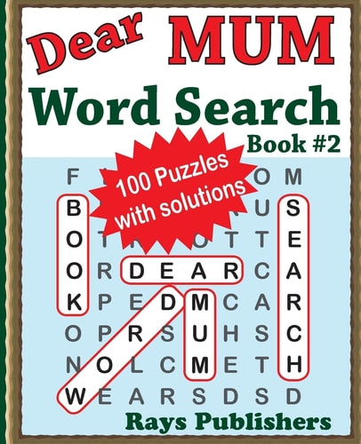 Dear MUM Word Search Book
