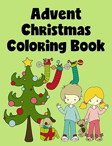 Advent Christmas Coloring Book Advent Coloring Pages for Kids and Adults