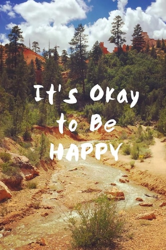 It's Okay to Be HAPPY