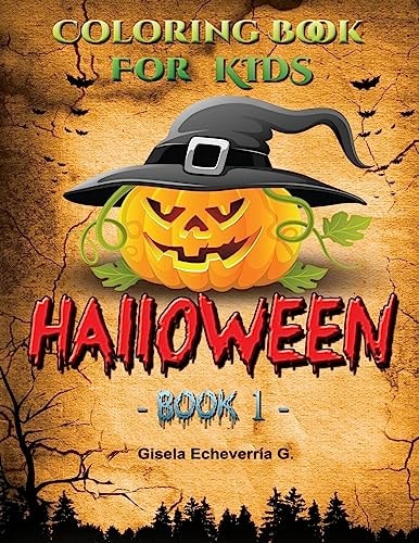 HALLOWEEN For Kids Book 1 Thematic Coloring Books For Kids