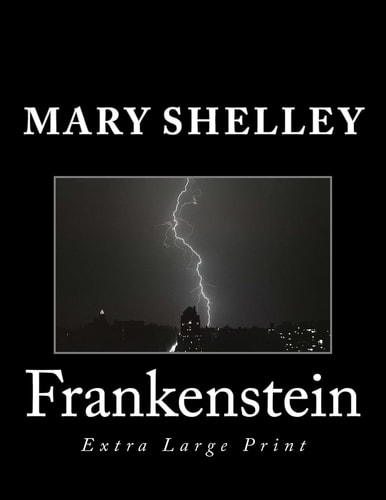 Frankenstein Extra Large Print