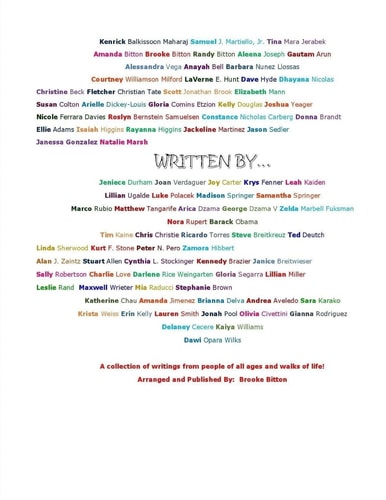 Written By...