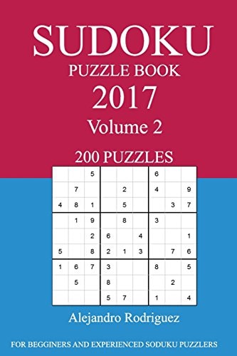 Sudoku Puzzle Book 2017 Edition - Volume 2