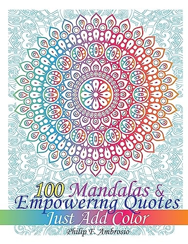 100 Mandalas and Empowering Quotes