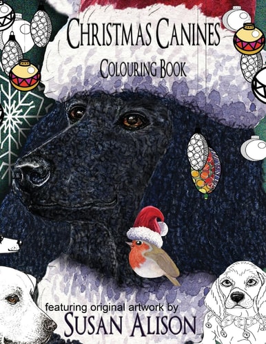Christmas Canines - a Dog Lover's Colouring Book