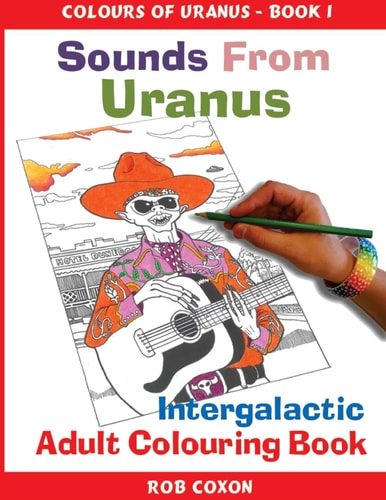 Sounds from Uranus Adult Colouring Book