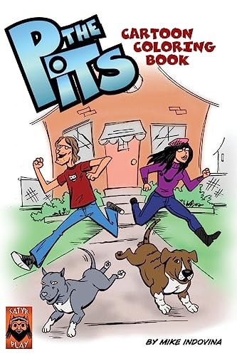 The Pits Cartoon Coloring Book