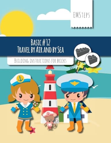 EMSteps #12 Travel by Air and by Sea Building Instructions for Bricks