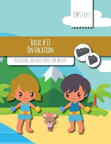 EMSteps #13 On Vacation Building Instructions for Bricks