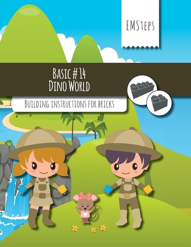 EMSteps #14 Dino World Building Instructions for Bricks