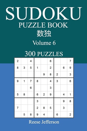 Sudoku 300 Easy Puzzle Book Volume 6