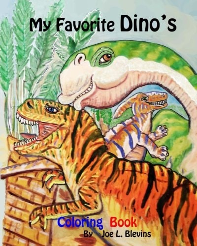 My Favorite Dino's Coloring Book Dinosaurs to Meet and Greet
