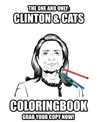Clinton and Cats Coloring Book Grab Your Copy Now!