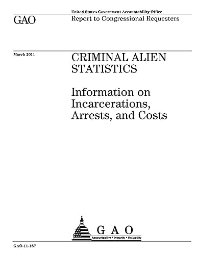CRIMINAL ALIEN STATISTICS Information on Incarcerations, Arrests, and Costs