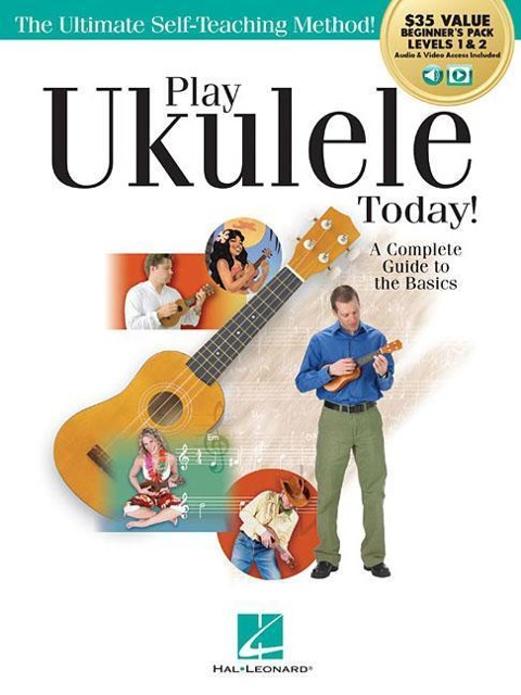 Play Ukulele Today! All-In-One Beginners Pack: Includes Book 1, Book 2, Audio & Video