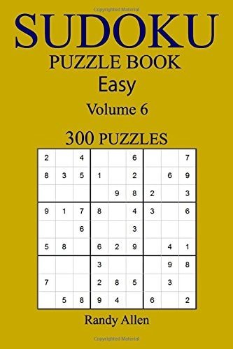 Easy 300 Sudoku Puzzle Book Volume 6