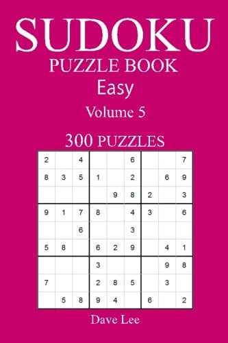 Easy 300 Sudoku Puzzle Book Volume 5