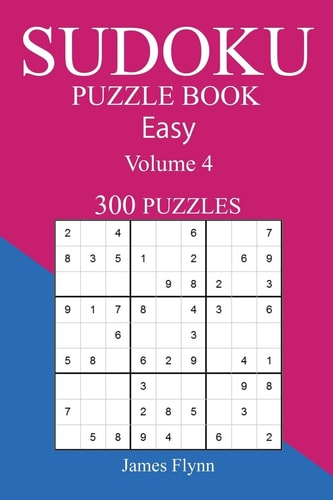 Easy 300 Sudoku Puzzle Book Volume 4