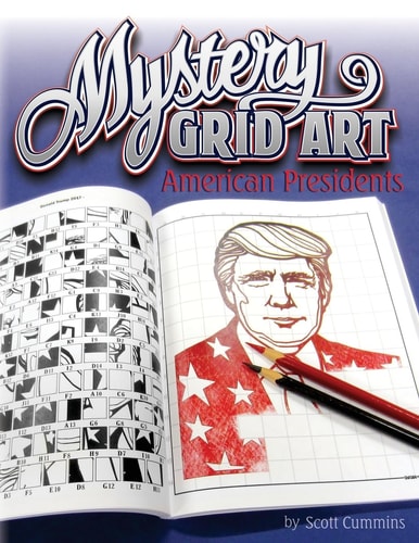 Mystery Grid Art - American Presidents