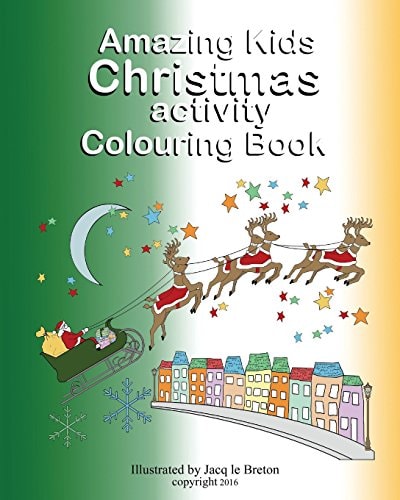 Amazing Kids Colouring Book Christmas Activity
