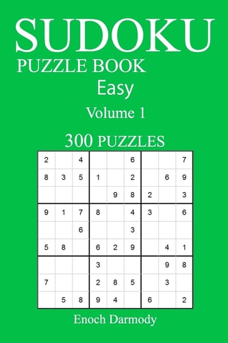 Easy 300 Sudoku Puzzle Book Volume 1