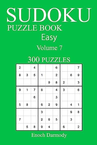Easy 300 Sudoku Puzzle Book Volume 7