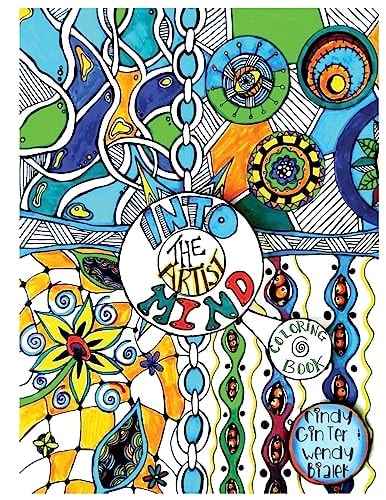 Into the Artist Mind Adult Coloring Book